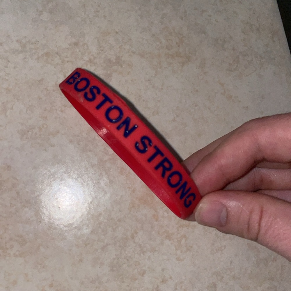 Boston strong bracelet